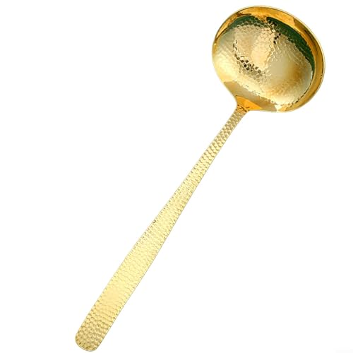 Anspruchsvoller und funktionaler Suppenkelle aus Messing mit ergonomischem Design von Marchfunny