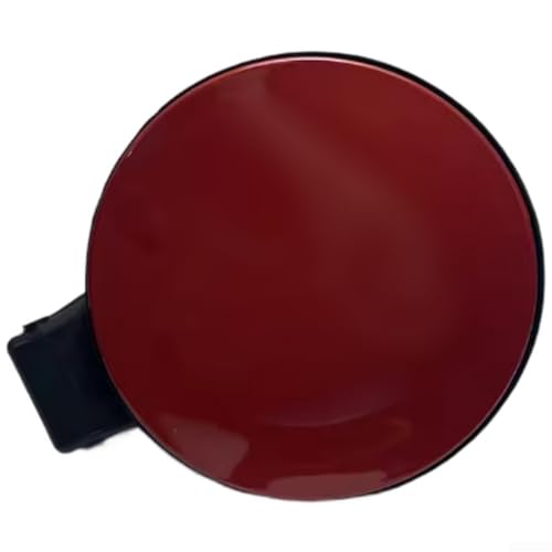 Auto-Kraftstoff-Gastank-Türabdeckung 6R0809857D für Polo 2011 2018, Ersatz-Öltankdeckel kompatibel mit OEM 6R0809857H (rot) von Marchfunny