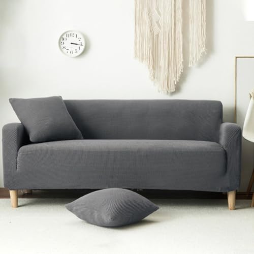 Chic Jacquard Design Sofabezug aus wasserdichtem Material zum Schutz Ihrer Möbel (Space Gray) von Marchfunny