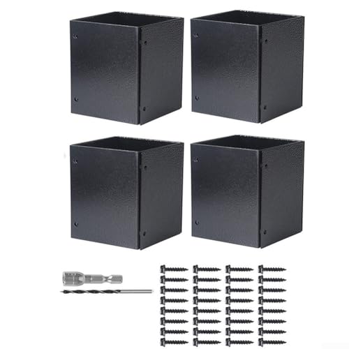 Diverse Application Metal Post Protection Kits with Easy Assembly Features For Homeowners' Needs (4pcs) von Marchfunny