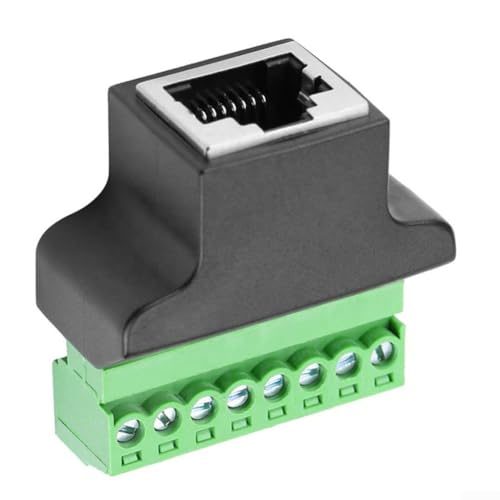 Effektiv für RJ45 auf 8-poligen Adapter für strukturierte Verkabelung und Netzwerkanwendungen von Marchfunny