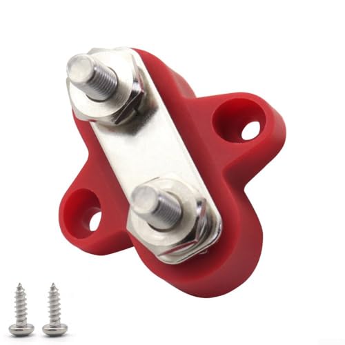 Effizienter Klemmblock für robuste Kabel, saubere Oberfläche, einfache Installation (rot) von Marchfunny