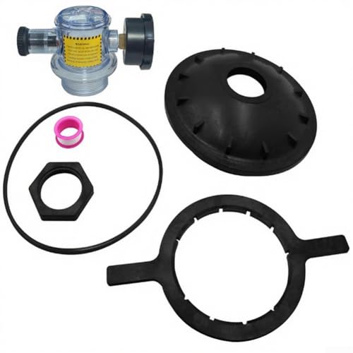 Ersatz-Set 154856 für Pool- und Spa-Filterverschluss mit Gewindekappe, PSI-Manometer, Luftsicherheitsventil für II TR100 TR140 und C 3 Sandfilter Ersatz-Set 154856 für Pool- und Spa-Filterverschluss mit Gewindekappe, PSI-Manometer, Luftsicherheitsventil für II TR100 TR140 und C 3 Sandfilter von Marchfunny