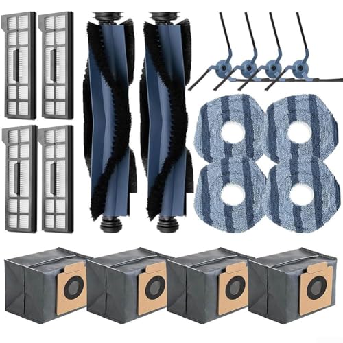 Ersatzteil-Set für Eufy X10 3930 3933 Pro und für Omni Staubsauger mit Hauptbürsten, Seitenbürsten, Filtern, Wischtüchern und Staubbeuteln Ersatzteil-Set für Eufy X10 3930 3933 Pro und für Omni Staubsauger mit Hauptbürsten, Seitenbürsten, Filtern, Wischtüchern und Staubbeuteln von Marchfunny