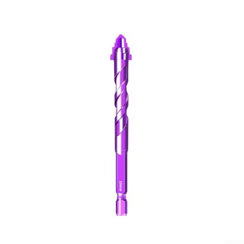 Fliesenstanzbohrer mit exzentrischem Design zum effektiven Bohren von Glas und anderen harten Materialien (10 mm) von Marchfunny