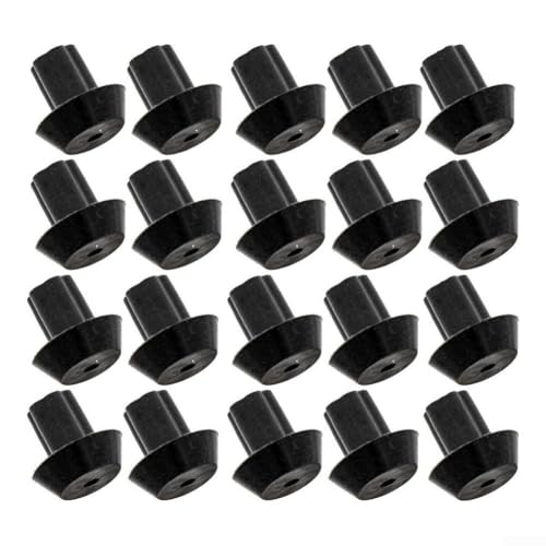 For Durable Rubber Feet Bumpers for Gasherd Range 20 Pack Heat Resistant Pads for Stability in Cooking (Black (20 Packs)) von Marchfunny
