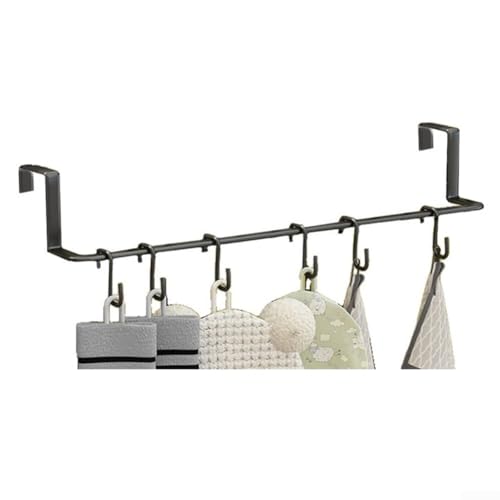 Für Heizkörper-Handtuchhalter zum Trocknen von Handtüchern und Kleidung, ohne Bohren Installation mit Haken für bequemen Gebrauch in jedem Raum (schwarz) von Marchfunny