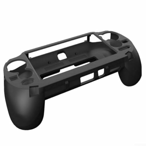 Für PS Vita 1000 Gamecontroller Hülle mit L2 R2 Triggerknopfschutz, ergonomisches Design für verbesserten Komfort und sichere Konsolenpassform (schwarz) von Marchfunny