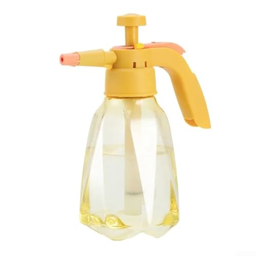 Haushalt für Bewässerungstopf mit ergonomischem Design und Luftdruckspray, einheitlich zum Gießen von Blumen und Pflanzen, geeignet für Gartenpflege und Autowäsche (gelb) von Marchfunny