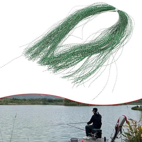 Hilfsbänder aus Nylon mit einzigartiger Kristalldrehtechnik (grün) von Marchfunny