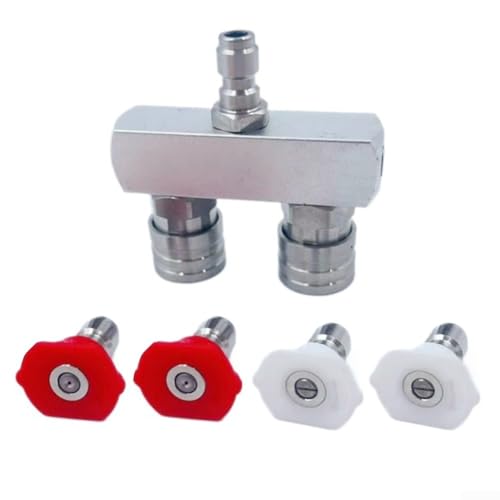 Hocheffiziente 5000 PSI Hochdruckreiniger-Düse mit Dual-Sprühfunktion und Edelstahl-Konstruktion von Marchfunny