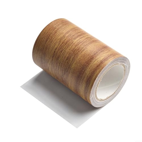 Holzmaserung Boden und Möbel Reparaturband mit Selbst, leicht zu schneiden und anzubringen, PE+Gaze-Material für lang anhaltende Restaurierung (C) von Marchfunny