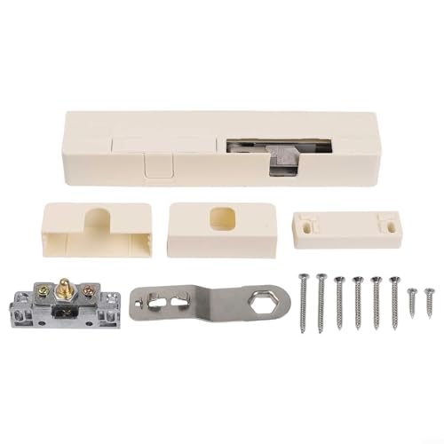 Hydraulischer Pufferdämpfer für Holztüren, einstellbare Schließgeschwindigkeit, leiser Betrieb, Sicherheitsmerkmale (weiß-links) von Marchfunny