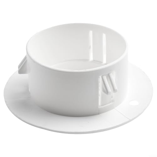 Kunststoffabdeckung für Lüftungsgitter Wandloch mit Feuchtigkeitsbeständigkeit und hitzebeständigem Material für AC-Öffnungen (60mm) von Marchfunny