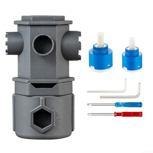 Marchfunny 16-in-1-Wasserhahnschlüssel für einfache Reparaturen in Küche und Bad (C) von Marchfunny