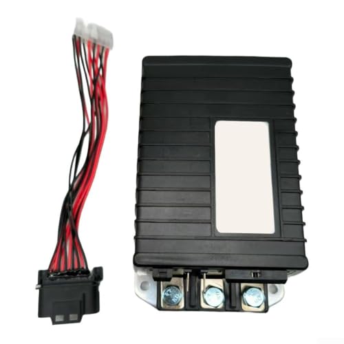 Marchfunny 48V 275A DC Motor Controller Kompatibel für G29 Golfwagen Ersatz für JW2-H6510-21 Metallkonstruktion mit Stecker Schwarz von Marchfunny