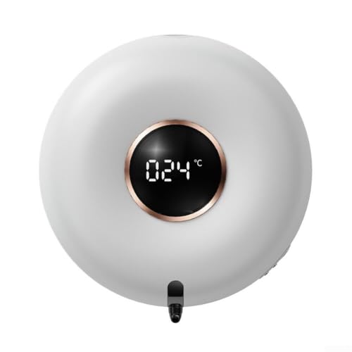 Marchfunny Automatische Seifenpumpe, elektronischer Seifenspender, Wandhalterung, 280 ml, wiederaufladbar, ohne Bohren, wasserdichte Schaum-Handseifenpumpe mit LED-Anzeige Marchfunny Automatische Seifenpumpe, elektronischer Seifenspender, Wandhalterung, 280 ml, wiederaufladbar, ohne Bohren, wasserdichte Schaum-Handseifenpumpe mit LED-Anzeige von Marchfunny