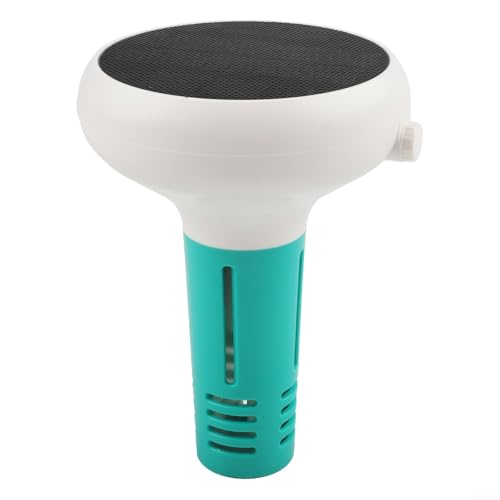 Marchfunny Digitaler kabelloser Pool-Wasserqualitätsmonitor PH ORP Salzgehalt Temperatur Tester Solarbetriebenes Smart-Gerät mit App-Steuerung Echtzeit-Datenverfolgung IP67 bewertet (B) von Marchfunny