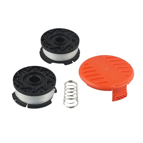 Marchfunny Ersatzspulen Rasentrimmer Zubehör für Black & Decker STC1820PC ST5530 STC1815 STC1820D und mehr von Marchfunny
