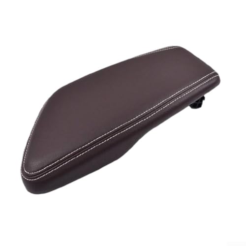 Marchfunny Für BMW Armlehne Box Abdeckung Verkleidung Pad Innenraum Mittelkonsole Leder Schutz für X1 X2 F48 F49 2er Serie F45 F46 2014–2023 (braun) von Marchfunny