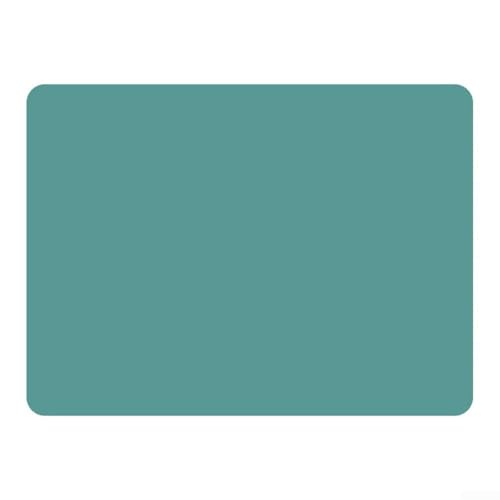 Marchfunny Hitzebeständige Silikon-Tischmatten für Tassen und Töpfe, 3-teiliges Set, matte Unterseite, rutschfestes Design zum Schutz von Küchen- und Esstischen (dunkelgrün) von Marchfunny