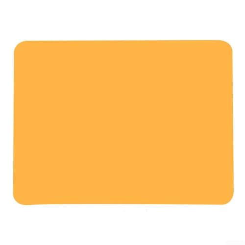 Marchfunny Hitzebeständige Silikon-Tischmatten für Tassen und Töpfe, 3-teiliges Set, matte Unterseite, rutschfestes Design zum Schutz von Küchen- und Esstischen (orange) von Marchfunny