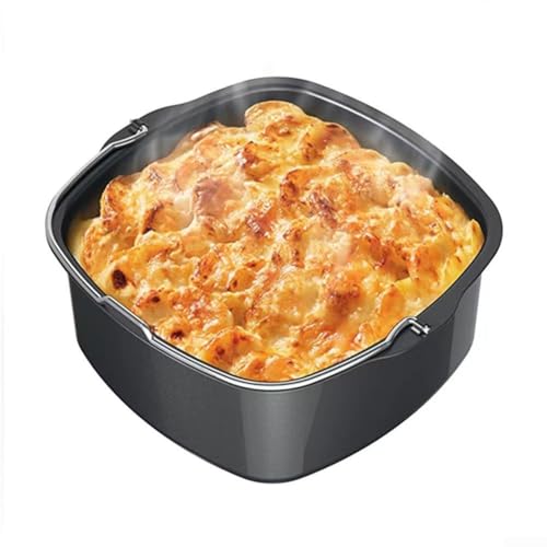 Marchfunny Luftfritteusen-Zubehör-Set mit quadratischen Kuchenkörben in verschiedenen Größen zum Backen von Luftfritteusen, Größen 17,8 cm, 17,8 cm, 20,3 cm, passend für verschiedene Modelle (19,1 cm) Marchfunny Luftfritteusen-Zubehör-Set mit quadratischen Kuchenkörben in verschiedenen Größen zum Backen von Luftfritteusen, Größen 17,8 cm, 17,8 cm, 20,3 cm, passend für verschiedene Modelle (19,1 cm) von Marchfunny