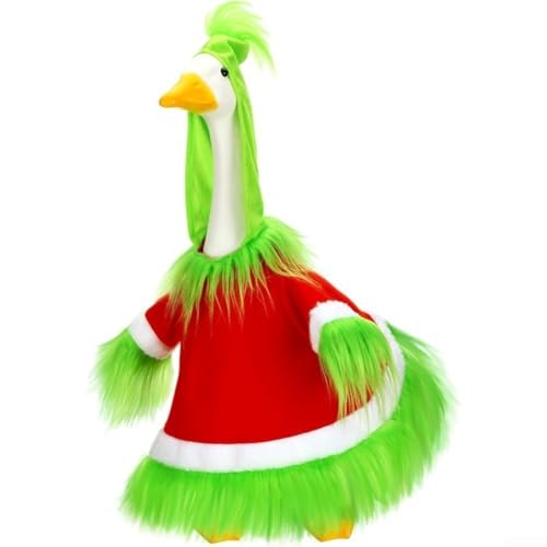 Marchfunny Lustiges Weihnachtsmann-Gans-Outfit, geeignet für 58,4 cm für Veranda-Gans, fügt verspielte Dekoration zu Outdoor-Urlaubseinstellungen hinzu Marchfunny Lustiges Weihnachtsmann-Gans-Outfit, geeignet für 58,4 cm für Veranda-Gans, fügt verspielte Dekoration zu Outdoor-Urlaubseinstellungen hinzu von Marchfunny