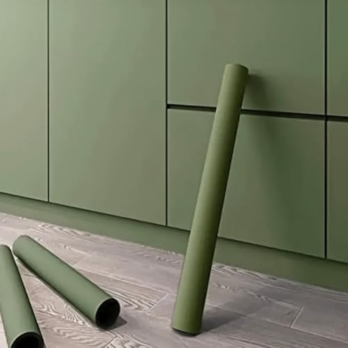 Marchfunny PVC-Tapete, abziehbar und matt, für schnelle und einfache Anbringung in jedem Raum, 40 x 500 cm, Grün Marchfunny PVC-Tapete, abziehbar und matt, für schnelle und einfache Anbringung in jedem Raum, 40 x 500 cm, Grün von Marchfunny