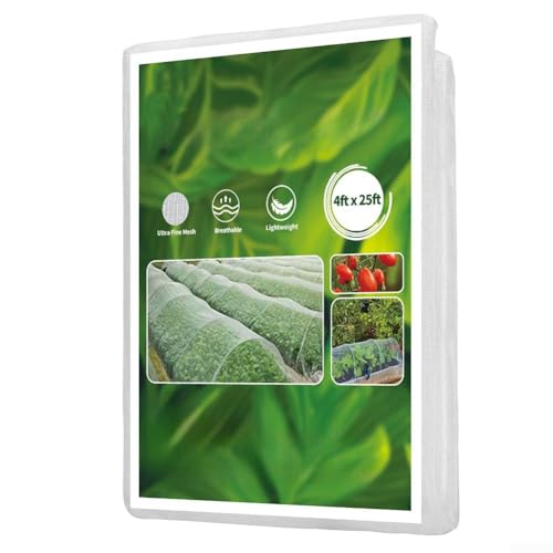 Marchfunny Pflanzennetz für den Garten mit feinmaschiger Abdeckung für Insektenschutz auf Gemüse, Obst und Blumen, ermöglicht optimalen Licht- und Luftdurchfluss (3 m x 6 m) von Marchfunny