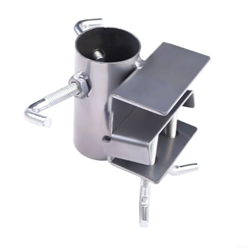 Marchfunny Robuste Metallschirm-Klemmhalterung Verstellbare Terrassenschirm-Halterung mit Flügelschrauben für Deckgeländer Balkon Stuhl Garten Schwarz Marchfunny Robuste Metallschirm-Klemmhalterung Verstellbare Terrassenschirm-Halterung mit Flügelschrauben für Deckgeländer Balkon Stuhl Garten Schwarz von Marchfunny