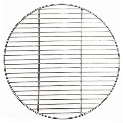 Marchfunny Runder Edelstahlrost für Topf, zum Pressen von Fleisch, Schmoren, Dämpfen, entworfen, um zu verhindern, dass Lebensmittel haften bleiben und einfache Wartung (38 cm) von Marchfunny