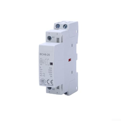 Marchfunny Schiene Mount AC Schütz 25A 2 Pole 2NO 230V für Last und Beleuchtung Schaltkreissteuerung mit langer Lebensdauer und energiesparender Leistung Marchfunny Schiene Mount AC Schütz 25A 2 Pole 2NO 230V für Last und Beleuchtung Schaltkreissteuerung mit langer Lebensdauer und energiesparender Leistung von Marchfunny