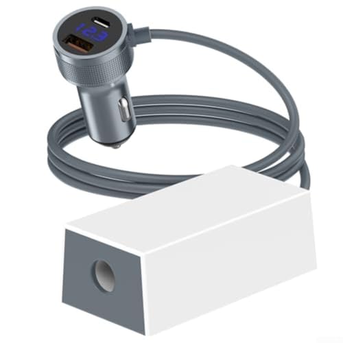 Marchfunny Spannungsverstärkungskabel, 36 V, 1,75 A, 12–24 V Eingang, DC auf DC, Konverter mit USB-C PD und USB-A für QC3.0 für Starlink Mini Auto, Wohnmobil, LKW, Boot, Outdoor von Marchfunny
