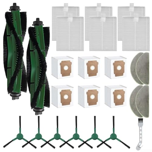 Marchfunny Staubsauger-Zubehör-Set für Roomba 104 105 Serie Saugroboter inkl. Rollenbürste, Filter, Staubbeutel, Lappen, Seitenbürsten, Reinigungsbürste Marchfunny Staubsauger-Zubehör-Set für Roomba 104 105 Serie Saugroboter inkl. Rollenbürste, Filter, Staubbeutel, Lappen, Seitenbürsten, Reinigungsbürste von Marchfunny