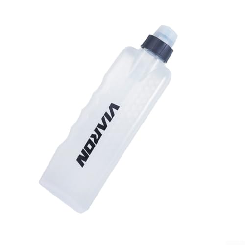 Outdoor Fitness 400 ml Wasserflasche mit ergonomischer Hüfttasche, ideal für Radfahrer und Läufer von Marchfunny