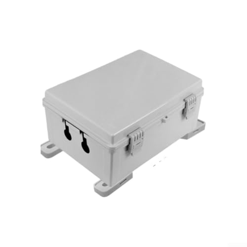 Outdoor Wasserdichte Steckdosenbox mit transparenter Abdeckung für Industrie und Garten (blickdicht) von Marchfunny
