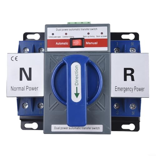 Power Transfer Switch 63A Dual Functionality with Automatic and Manual Modes and Quick Changeover Power Transfer Switch 63A Dual Functionality with Automatic and Manual Modes and Quick Changeover von Marchfunny