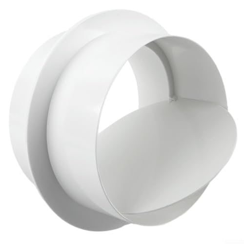 Rundes PVC-Rückschlagventil für Badezimmer- und Küchenventilator-Lüftungssysteme zur Blockierung des umgekehrten Luftstroms (120 mm) von Marchfunny