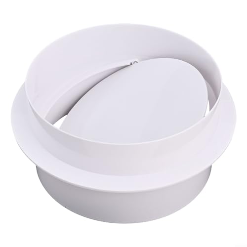 Rundes PVC-Rückschlagventil für Badezimmer- und Küchenventilator-Lüftungssysteme zur Blockierung des umgekehrten Luftstroms (150 mm) von Marchfunny
