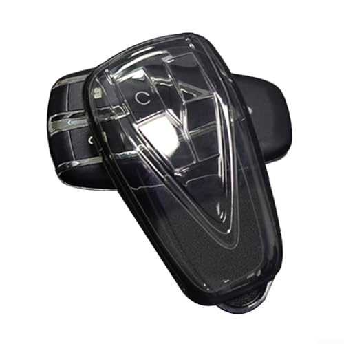 Schutzhülle für Autoschlüssel, TPU, wasserdicht, für Changan Unit UNIK CS35PLUS CS55 Plus, transparenter Stil mit vollständiger Abdeckung (schwarz) von Marchfunny