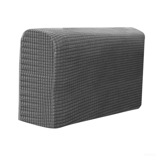 Sesselschoner aus weichem Polyester-Material mit sicherer, rutschfester Passform für Komfort (dunkelgrau) von Marchfunny