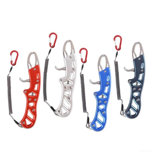 The Essential Angelwerkzeug 304 Edelstahl-Köderzange mit innovativer Anti-Verlust-Drahtfunktion (blau) von Marchfunny