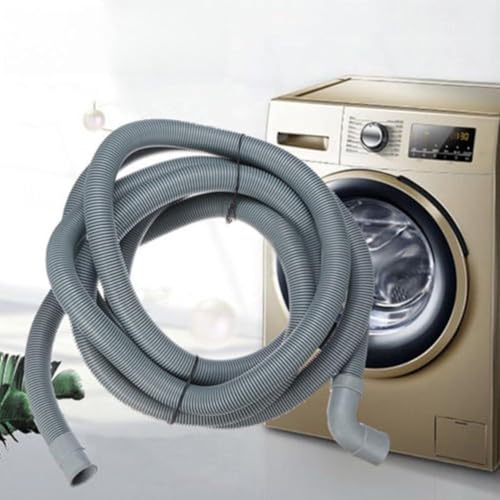 Verbinden Sie einfach Ihre Waschmaschine oder Spülmaschine mit diesem 11 52 m langen flexiblen Abwasserschlauch (1,5 m) von Marchfunny