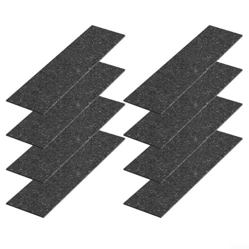 Verstellbare Filz-Blumentopf-Matte für maximale Effizienz bei Wasserspeicherung und Nutzung (8 Stück 45 x 9 cm) von Marchfunny