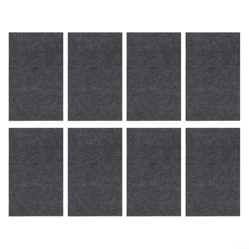 Verstellbare Filz-Blumentopf-Matte für maximale Effizienz bei Wasserspeicherung und Nutzung (8 Stück à 33 x 20 cm) von Marchfunny