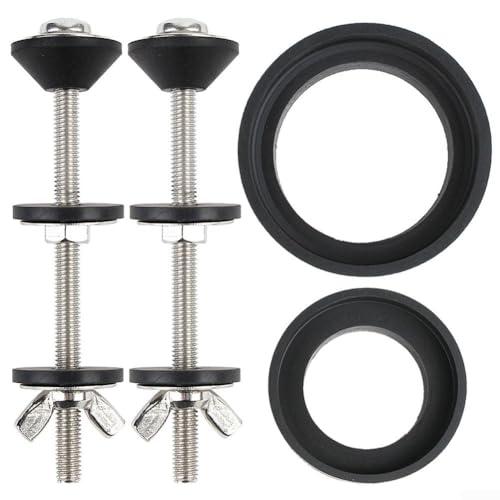 WC-Sitz-Montageset mit wasserdichten Dichtungen für sichere WC-Funktionalität WC-Sitz-Montageset mit wasserdichten Dichtungen für sichere WC-Funktionalität von Marchfunny