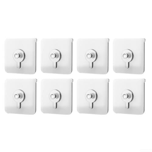 Wandbehang-Set ohne Bohren und starke Klebehaken für Hochzeits-Bilderrahmen und Wanddekorationen, beschädigte Montage mit einfacher Entfernung (8 Packungen)) von Marchfunny