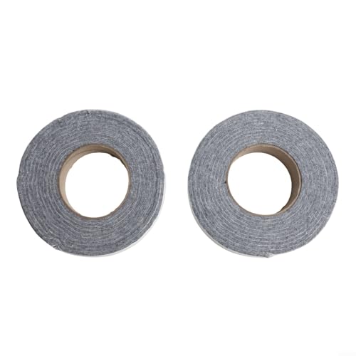 Wasseraufnahmestreifen mit verdicktem Filzmaterial für Fenster zur Kontrolle von Kondensation und Feuchtigkeit, nicht kräuseln und wiederverwendbares Design für langfristige Nutzung (grau 3 cm x 400 von Marchfunny