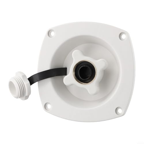 Wassereinlass für sicheres Management von hohem Druck in Wohnwagen, Wohnmobilen oder Booten (weiß) von Marchfunny